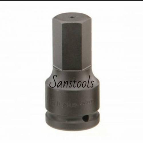 [EZR.3600061] Impact hexbit 1" x 24mm Genius Mata kunci sock L socket 24 mm original