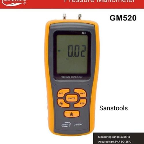 [EZR.3600093] Benetech GM520 Digital Manometer Air pressure Gauge GM-520 ORIGINAL