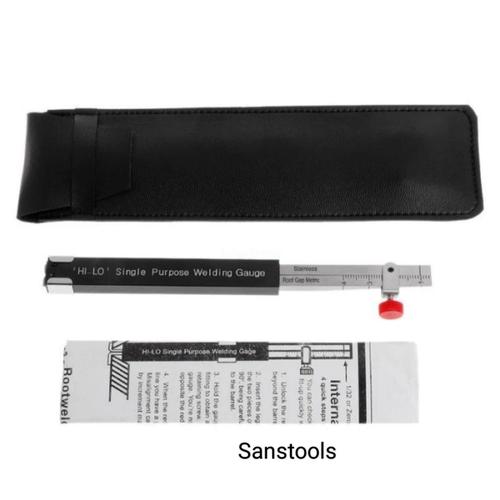 [EZR.3600106] Hi Lo Welding gauge single purpose stainless steel small Gage murah