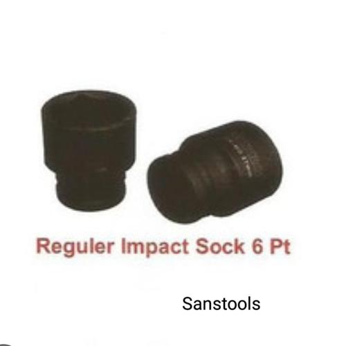 [EZR.3600133] Wipro - Impact socket wrench Drive 1" mata kunci sok sock hitam
