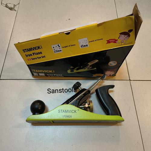 [EZR.3600143] alat ketam tanduk  / stamvick serut kayu manual penyerut wood planner
