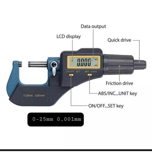 [EZR.3600153] Micrometer Digital thickness gauge ukur ketebalan mikrometer 0,001mm