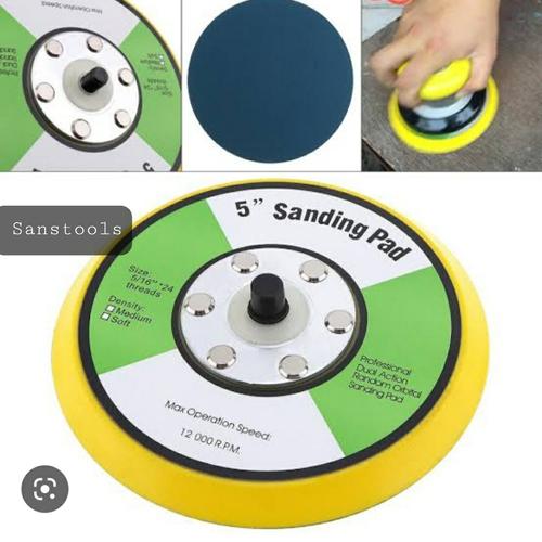 [EZR.3600157] Backing plate / sanding pad 5" 5/16" *24 thread stick it series 5 inch