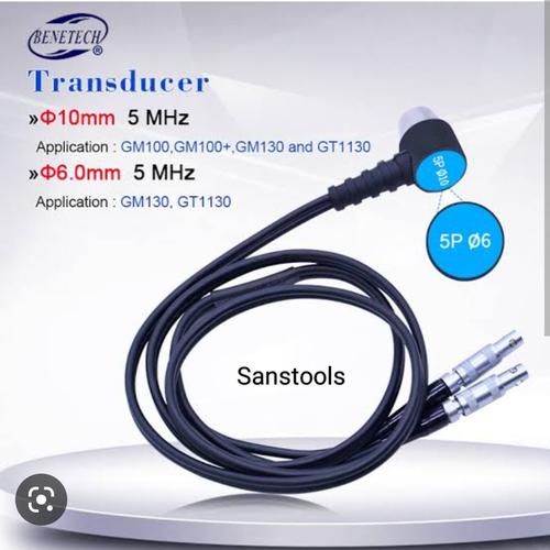 [EZR.3600158] probe sensor ultrasonic thickness gauge benetech gm100 gm130 original