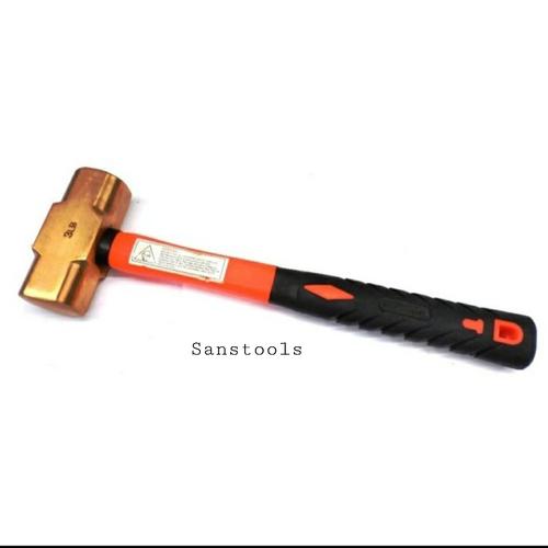 [EZR.3600159] Murah - Palu tembaga 4 LB 2kg / copper hammer 4LB 2 kg gagang fiber