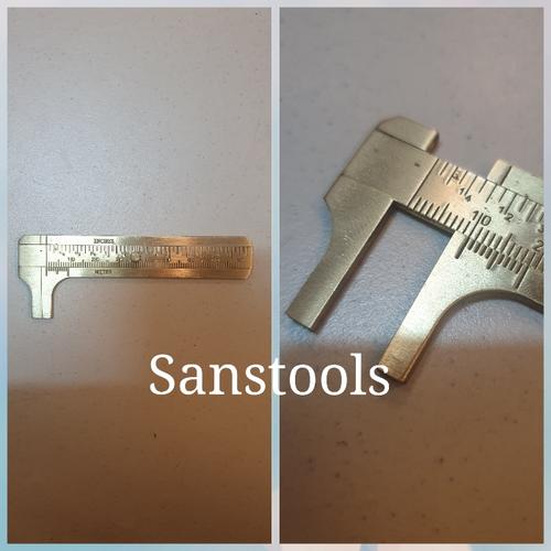 [EZR.3600191] sigmat mini caliper 80mm kuningan / jangka sorong sikmat sketmat kecil