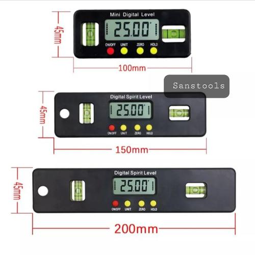 [EZR.3600276] Mini level box / inclinometer / waterpass digital angle protractor