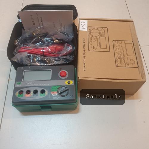 [EZR.3600290] Megger kabel 1000v insulation tester DY30-1 model dekko 3005a murah