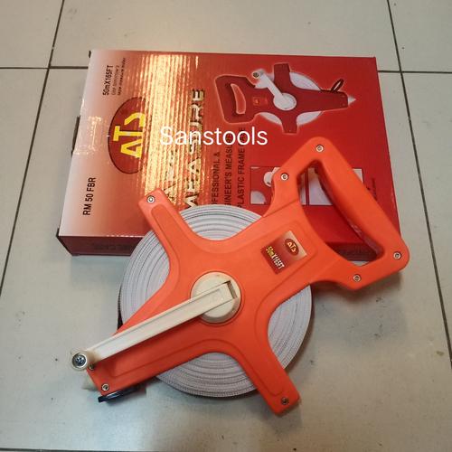 [EZR.3600332] Meteran tancap fiber ATS 50 meter / gulungan roll 50m 50 m Murah ori