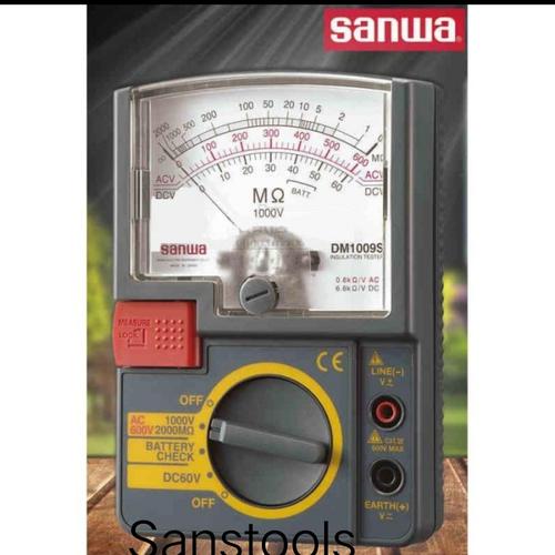 [EZR.3600375] Sanwa DM-1009S analog insulation tester DM1009S megger 1000v manual