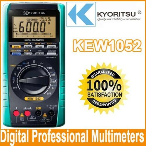 [EZR.3600441] kyoritsu kew 1052 digital multimeter true rms multitester original