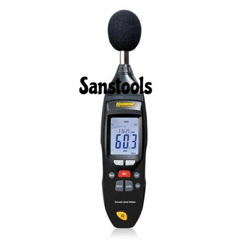 [EZR.3600451] Sound level meter datalogger krisbow KW 10176566 30-130dB Original