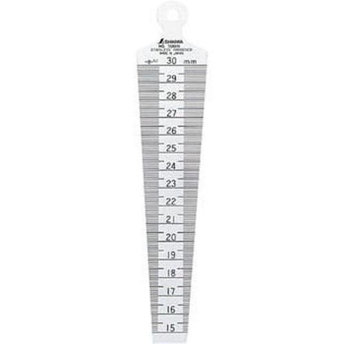 [EZR.3600467] Shinwa 62605 taper gauge 700B 15-30mm tapper gage ext 1-15mm Japan