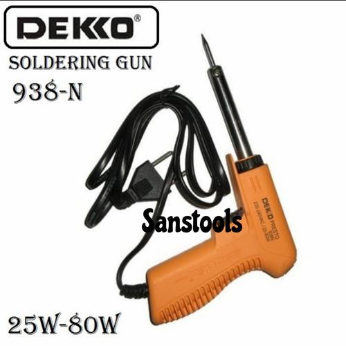 [EZR.3600536] Solder Tembak Dekko 938-N soldering iron gun pistol 80w deko 938N ori