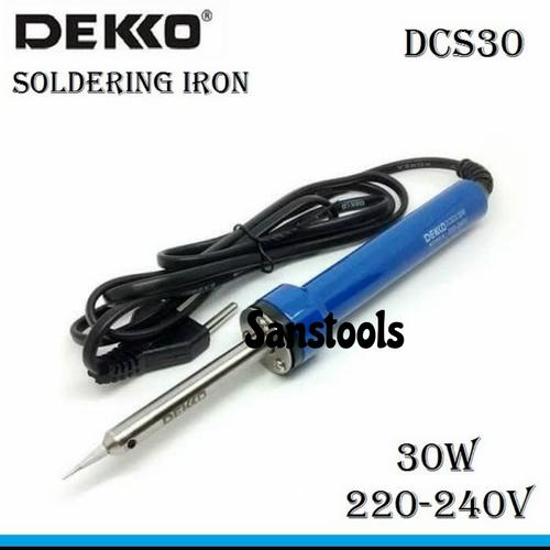 [EZR.3600537] Dekko DCS-30 Soldering iron sharp tip ujung lancip deko DCS30 orignal