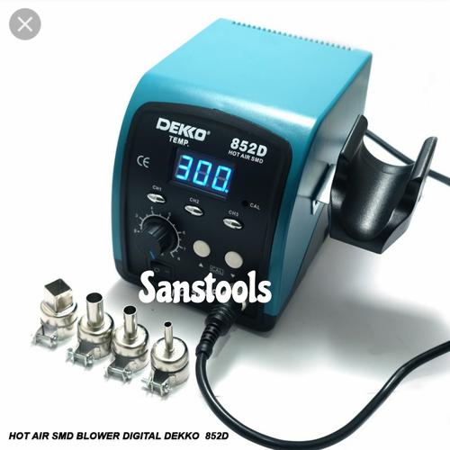 [EZR.3600551] Dekko 852D Hot air SMD blower uap digital 852 D deko heat Original