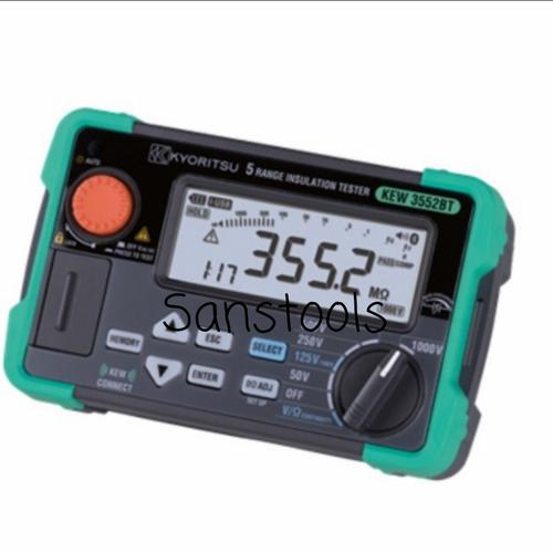 [EZR.3600563] Kyoritsu 3552BT megger Digital insulation continuity tester 3552-BT