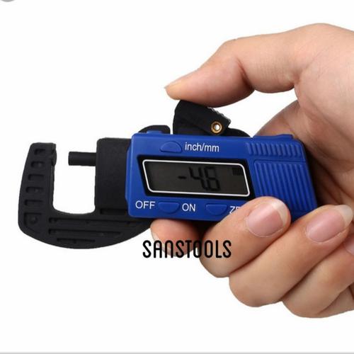 [EZR.3600603] mini micro thickness gauge caliper alat ukur ketebalan benda Murah