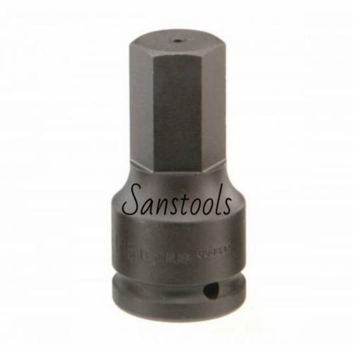 [EZR.3600612] impact Hex Bit 1" x 27mm mata sock L 27 mm H27 Hexbit Genius Germany