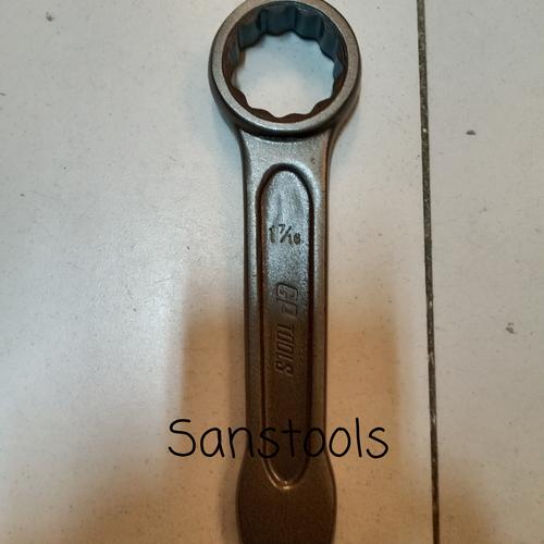 [EZR.3600643] Gp Tools slogging ring wrench 1-7/16" kunci ketok pukul ukuran inch