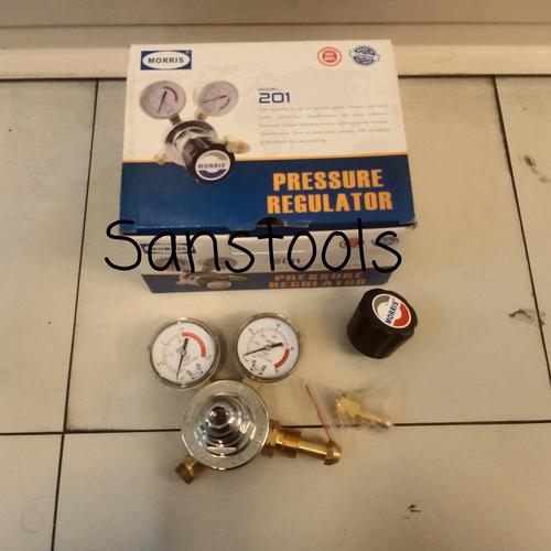 [EZR.3600768] Regulator Acetylene Morris original welding kepala gas las acitilin