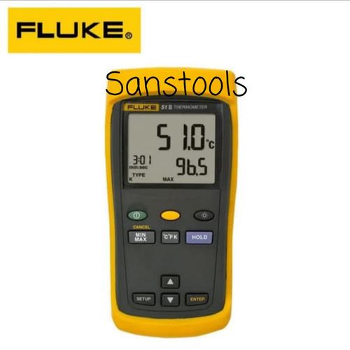 [EZR.3600792] Fluke 51II Digital thermometer J K T E single input alat ukut suhu