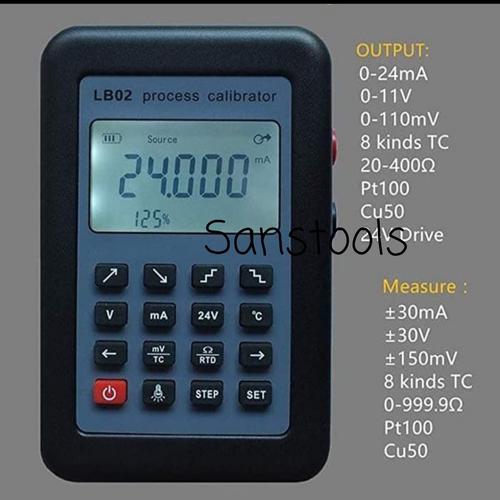 [EZR.3600794] Signal Generator current process Calibrator LB02 4-24mA 0-11V Murah