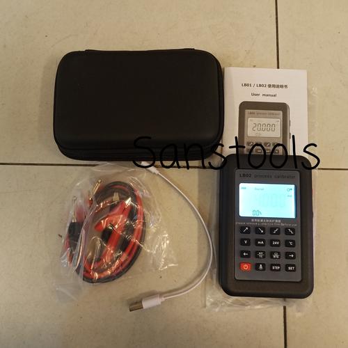 [EZR.3600795] Multifunction Process calibrator LB-02 + RTD LB02 callibrator Murah