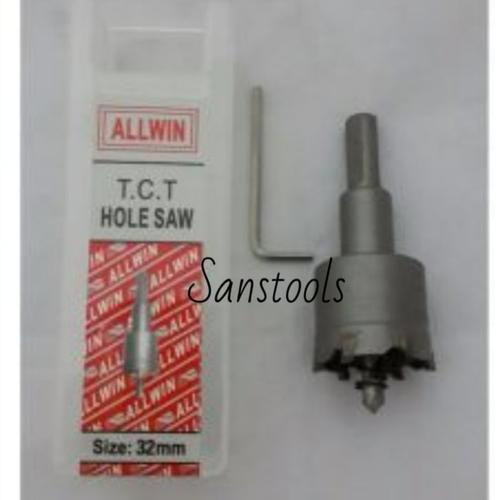 [EZR.3600808] Hole saw tct 60mm allwin mata bor holesaw stainless steel 60 mm Japan