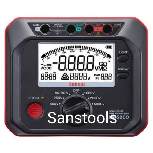 [EZR.3600873] Sanwa MG5000 High voltage insulation tester megger meger 5kv MG-5000