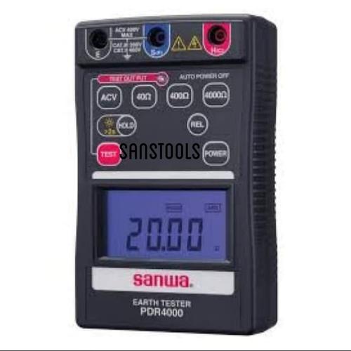 [EZR.3600874] Sanwa PDR4000 digital earth tester ground grounding PDR-4000 Original