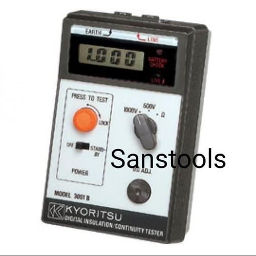 [EZR.3600878] Kyoritsu 3001B digital insulation megger 1000V 2 range 3001 B Original