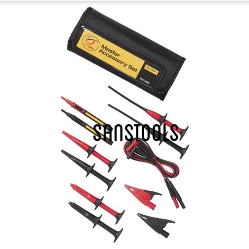 [EZR.3600884] Fluke TLK-225 SureGrip master accessory set kit test lead TLK225 Ori
