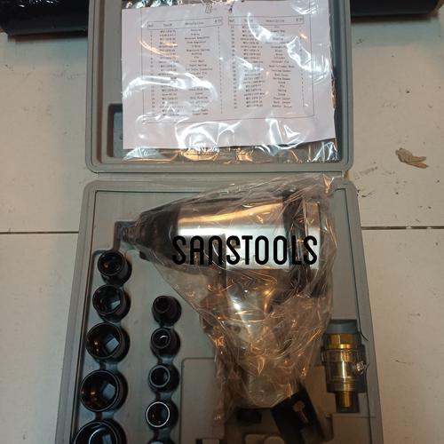 [EZR.3600915] Air impact wrench 1/2" westco set kit mesin buka roda baut murah