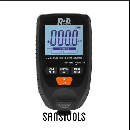 [EZR.3600925] R&D GM998 coating thickness gauge ukur ketebalan cat bukan cem DT156