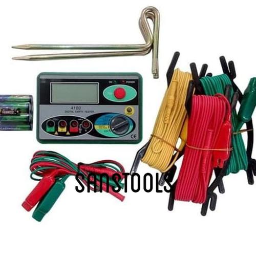 [EZR.3600933] Digital earth grounding tester 4100 versi murah Kyoritsu 4105A 4105 A