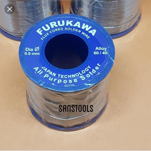 [EZR.3600941] kawat Timah solder furukawa 0.8mm 250gr Flux soldering wire 60/40