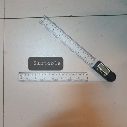 [EZR.3600978] digital angle protractor level inclinometer ruller mistar 200mm 20cm