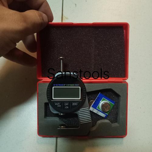[EZR.3600981] digital thickness gauge alat ukur ketebalan tebal plastik besi logam
