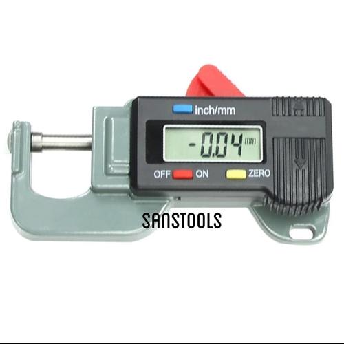 [EZR.3601017] mini portable digital thickness gauge gage tester mikrometer 0-12.7mm
