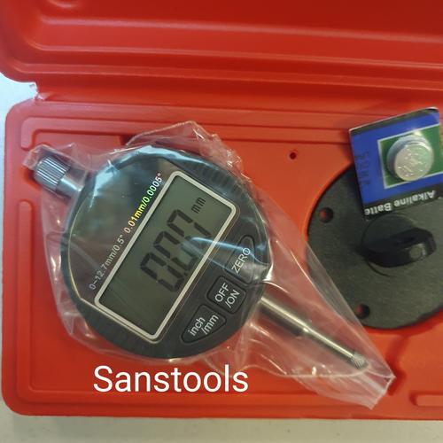 [EZR.3601049] Dial indicator digital 0-12,7mm akurasi 0,01mm mikro indikator murah