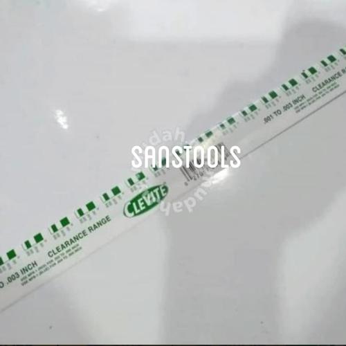 [EZR.3601069] Clevite Plastigage Hijau MPG1 0.001"-0.003" plastic gauge gage MPG-1