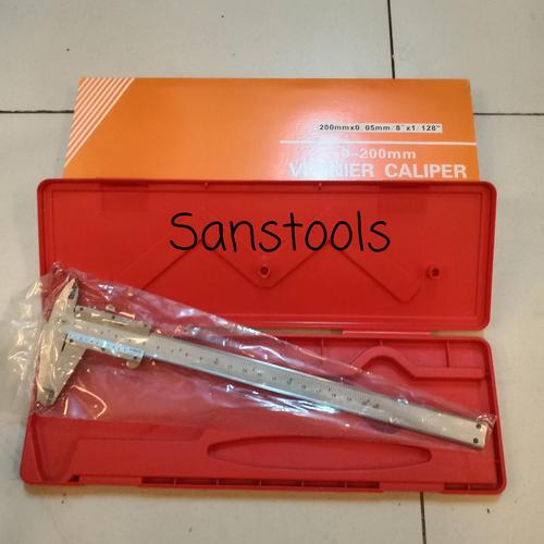 [EZR.3601092] sikmat manual Toki 8" 200mm sketmat jangka sorong caliper sigmat 20cm