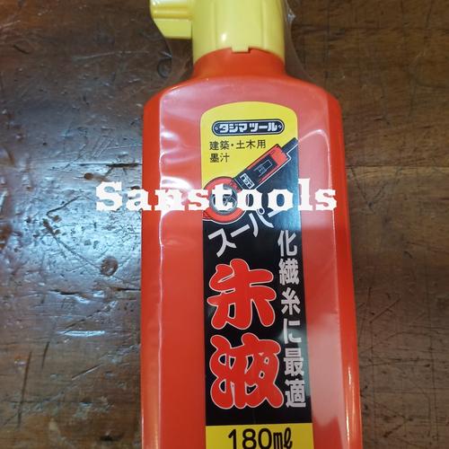 [EZR.3601146] tinta sipatan tajima 180ML Japan asli PSR-180 ink cairan cair merah