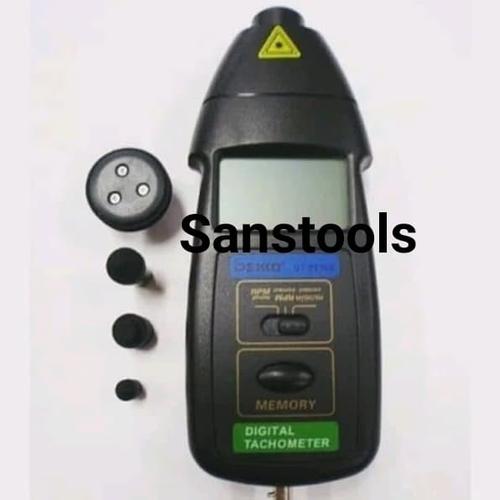 [EZR.3601182] Dekko DT-2236B 2 in 1 tachometer laser and contact rpm meter DT2236B