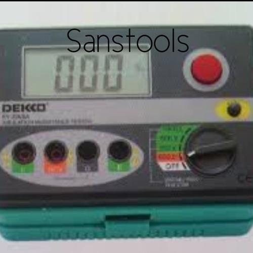 [EZR.3601187] Dekko ky3005A megger spek Kyoritsu Ky 3005A 3005 A insulation tester