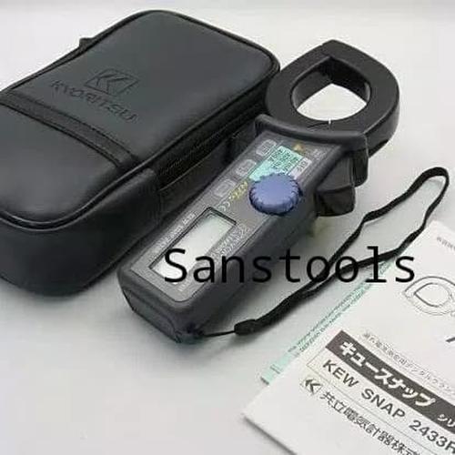 [EZR.3601212] Kyoritsu 2433R Digital Leakage clamp meter tang ampere 2433 R true rms