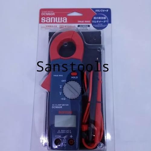 [EZR.3601213] Sanwa DCM60R ac digital clamp meter DCM-60R tang ampere DCM 60 R Japan