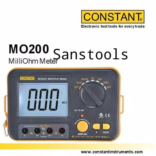 [EZR.3601288] Constant MO200 miliOhm meter digital Mili Ohm MO 200 asli australia