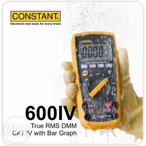 [EZR.3601410] Constant DMM 600IV True RMS digital multimeter waterproof Australia
